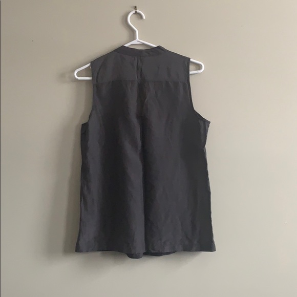 Cotton-Silk Sleeveless Blouse by Gap - Picture 4 of 7